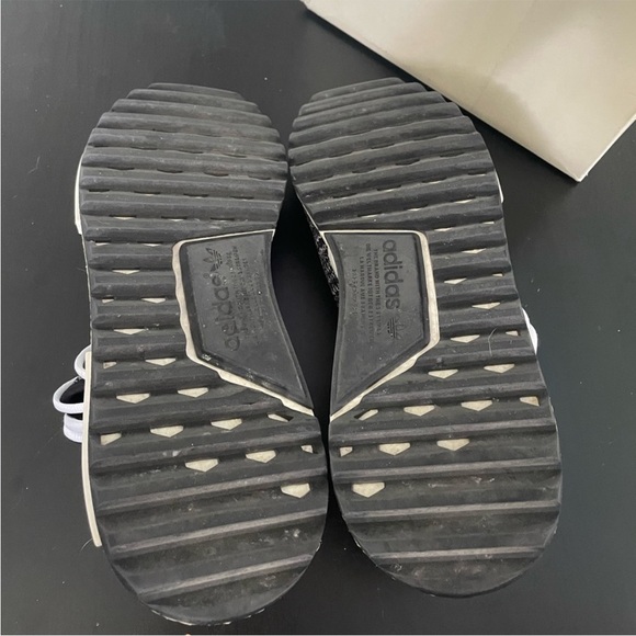 Adidas Human Race Oreo Running Shoes Size 12 - Picture 7 of 12